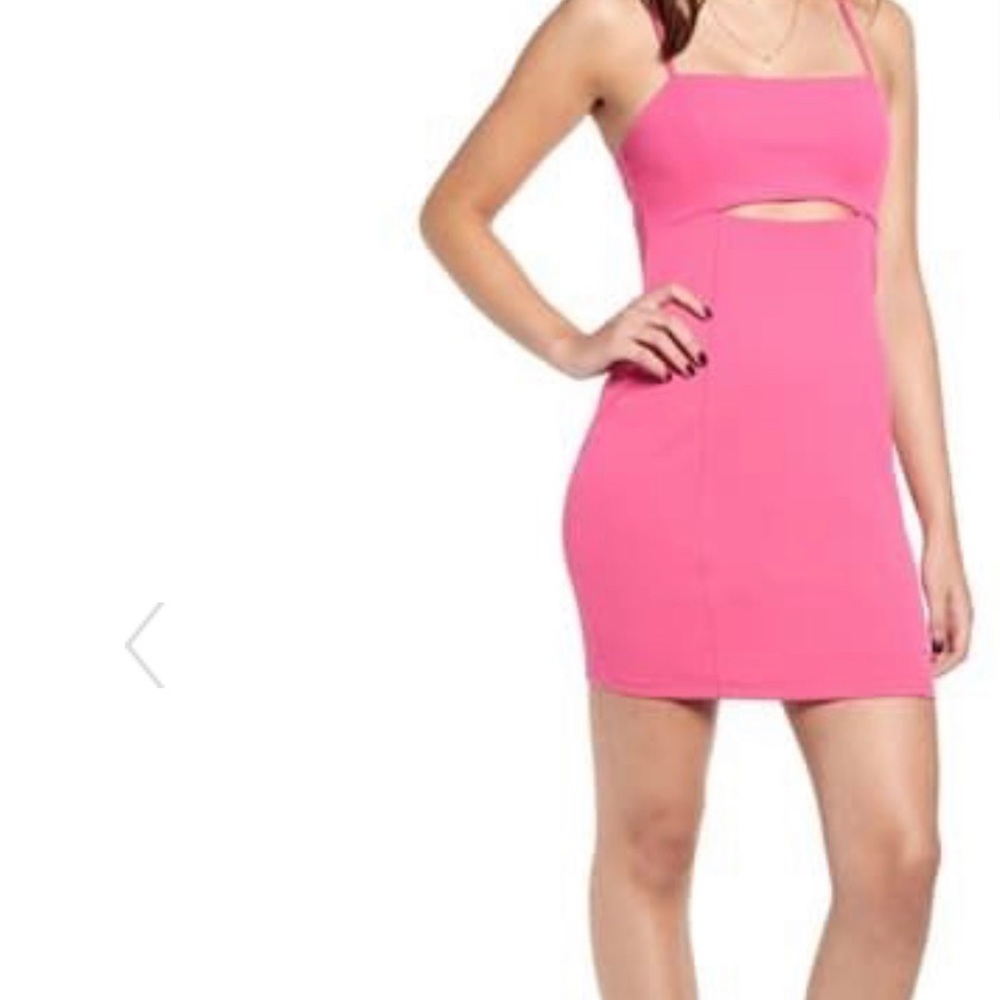 Leith Pink Mini Dress